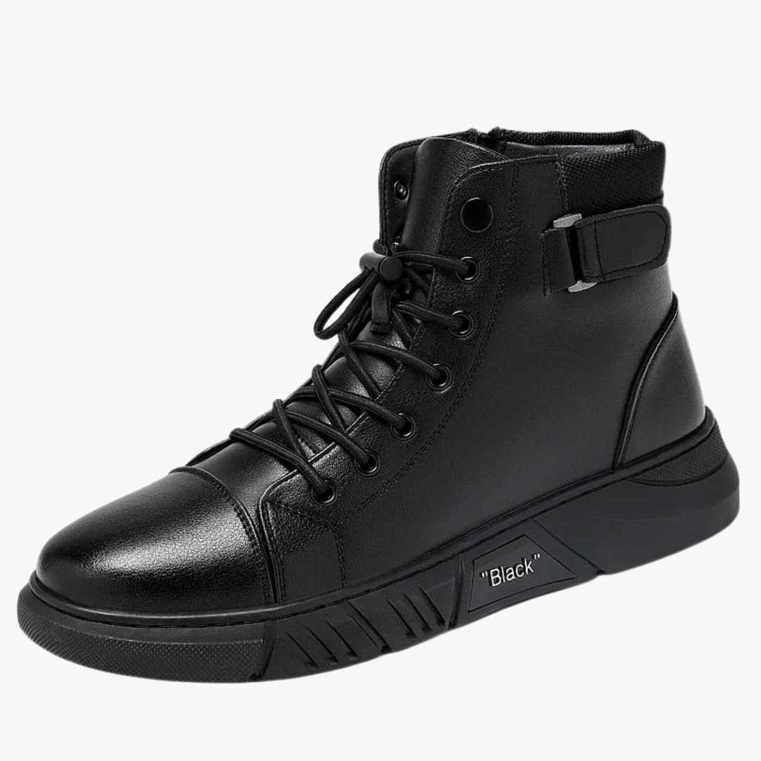 Modische Herren High-Top Sneaker-Boots für urbanen Stil & Komfort. Ideal als Freizeitschuhe mit gutem Halt.
