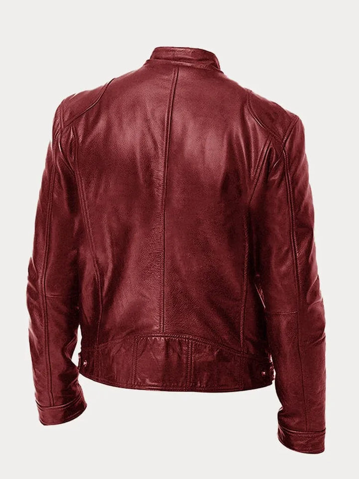 Hochwertige Herren Slim Fit Jacke mit Reißverschluss, komfortabel und stylisch für den Alltag.