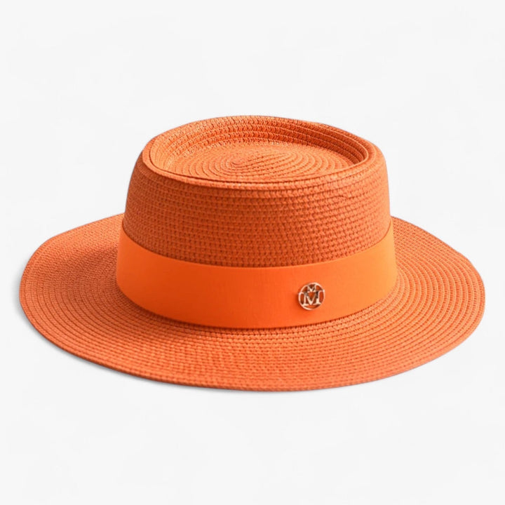 Eleganter Damenhut für den Sommer, ideal als Geschenk und modisches Accessoire.