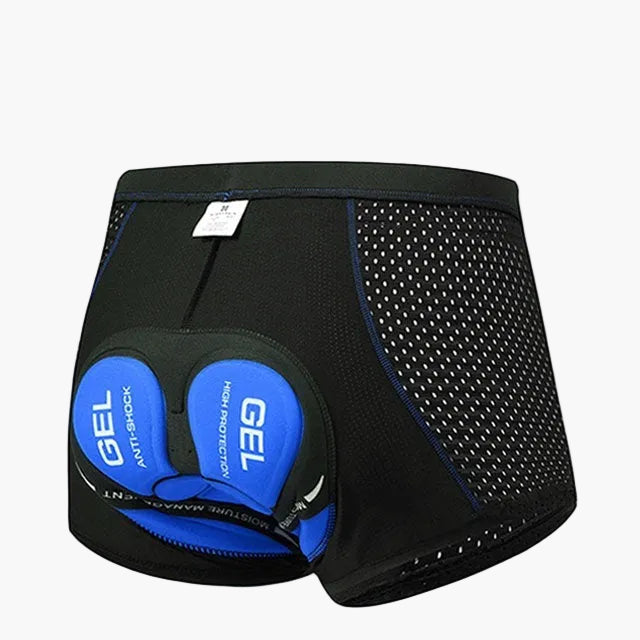 Herren Radunterhose mit 5D-Gel-Polster bietet maximalen Komfort, Schutz & Stoßdämpfung für lange Touren.