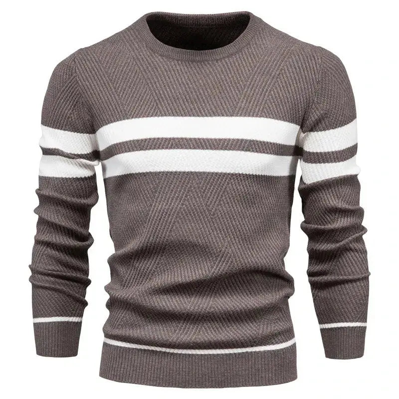 Modischer Herren Pullover, vielseitiges Oberteil für Casual-Looks im Herbst & Winter. Hoher Tragekomfort.