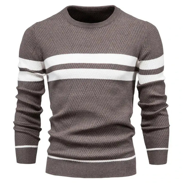 Modischer Herren Pullover, vielseitiges Oberteil für Casual-Looks im Herbst & Winter. Hoher Tragekomfort.
