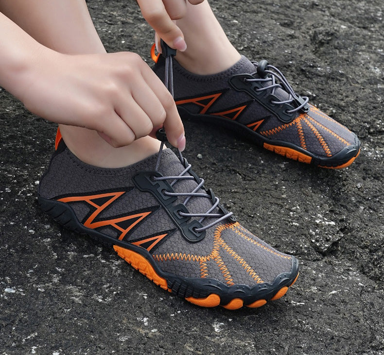 Ultraleichte Wasserschuhe für Damen und Herren, ideal für den ganzen Tag am Strand.