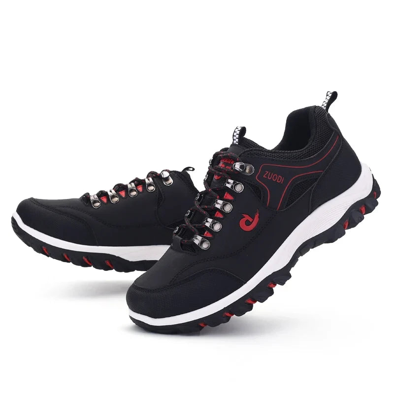 Herren Wanderschuhe mit optimalem Halt & Stabilität, leicht und rutschfest für sicheres Trekking.