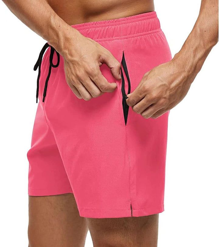 Badeshorts für Herren, bequem & atmungsaktiv, mit verstellbarem Kordelzug. Perfekt für den Sommerurlaub.