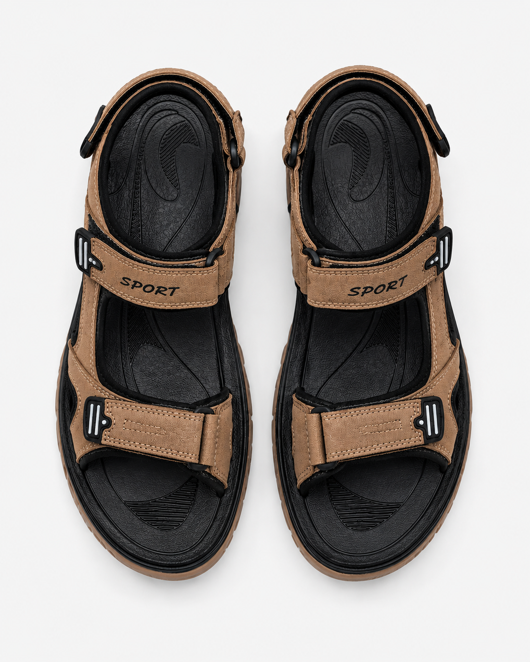 Bequeme Herren Sommersandalen aus strapazierfähigem Material, atmungsaktiv & leicht für angenehmen Tragekomfort.