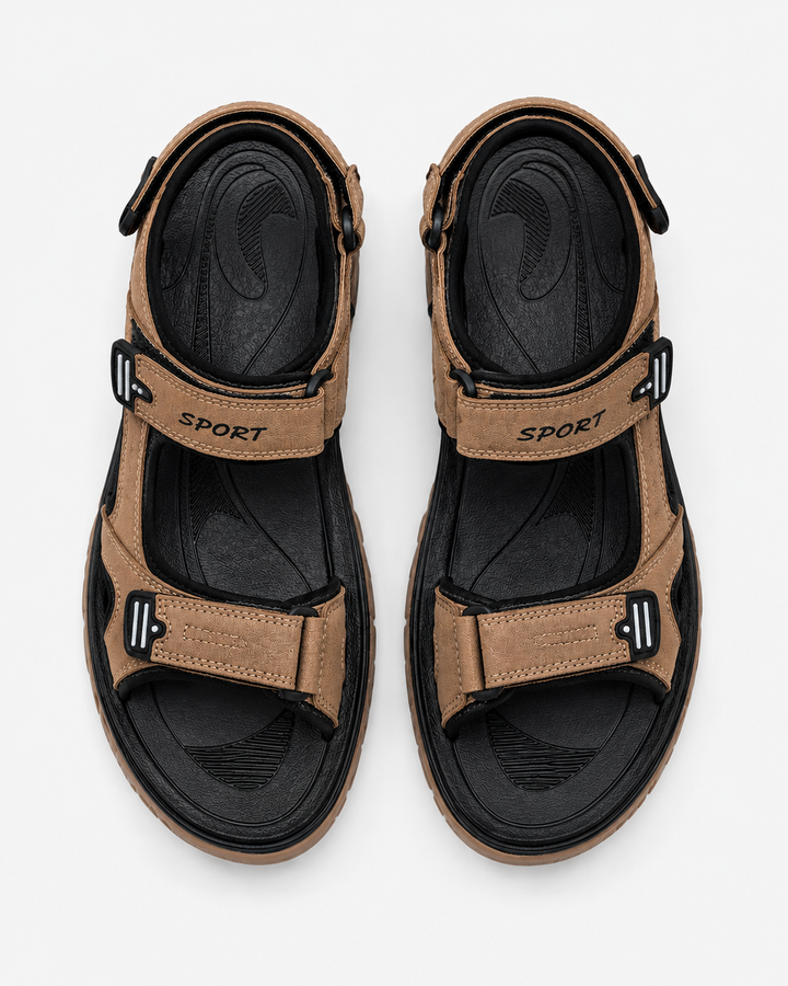 Bequeme Herren Sommersandalen aus strapazierfähigem Material, atmungsaktiv & leicht für angenehmen Tragekomfort.