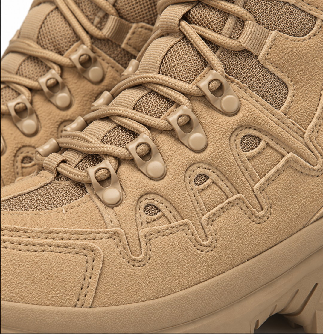 Bequeme orthopädische Wanderstiefel mit Profilsohle, robust und wasserdicht für Herren & Damen Outdoor-Abenteuer.
