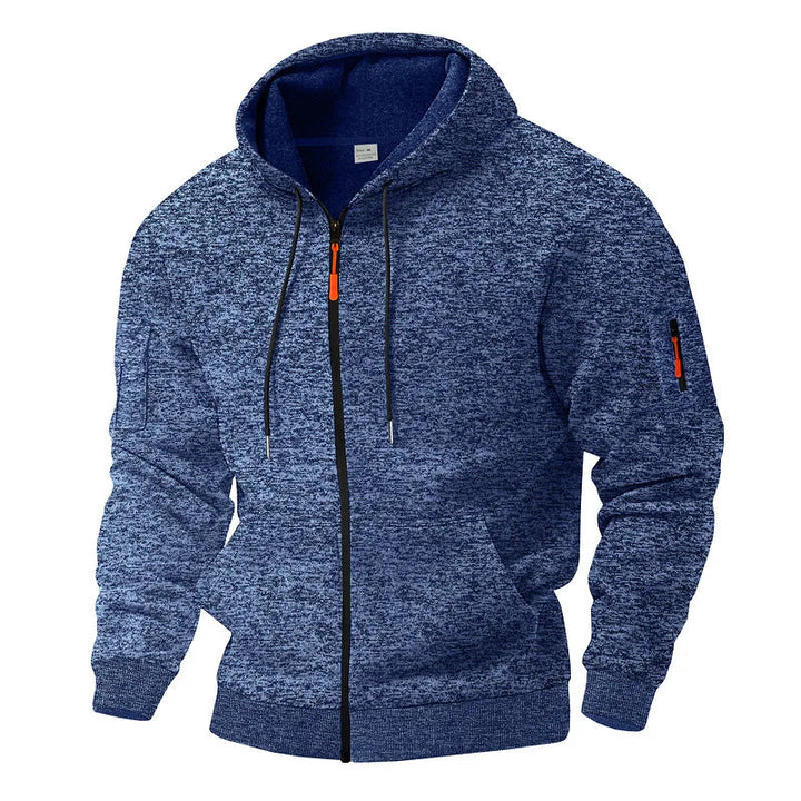 Herren Freizeitjacke Kajetan: bequeme, stilvolle Übergangsjacke für Herren, ideal für Alltag & Freizeit. Mit Reißverschluss.