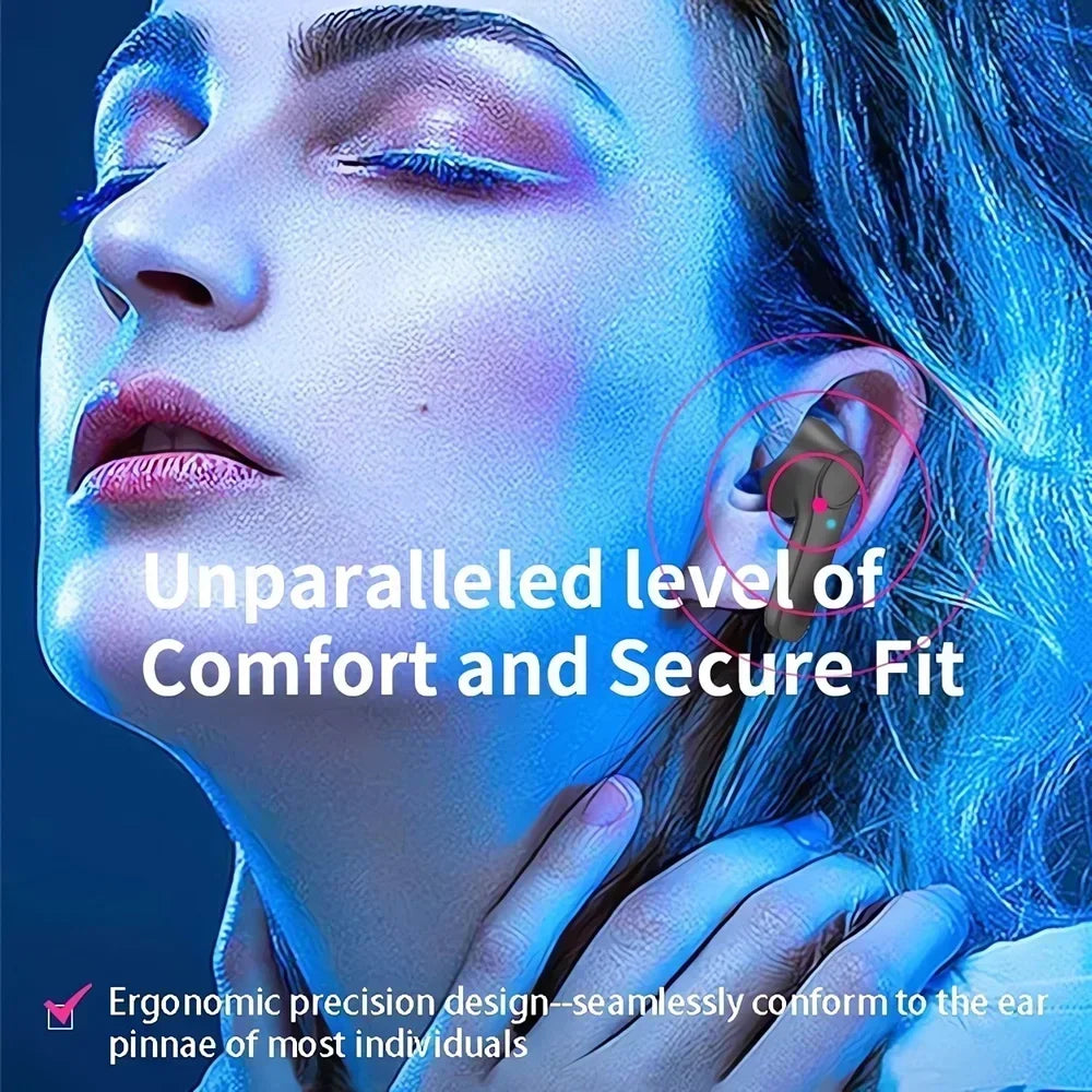 Nahaufnahme der stylischen Bluetooth Übersetzer Kopfhörer in Schwarz, bereit für Echtzeit-Kommunikation.