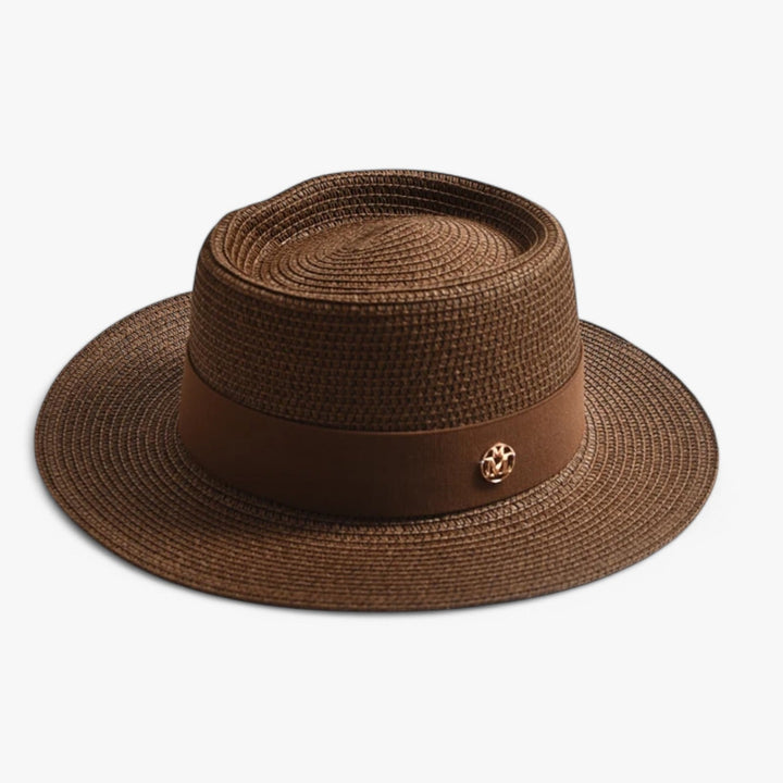 Damen Sommerhut, stilvolles Accessoire mit UV-Schutz für modische Auftritte.
