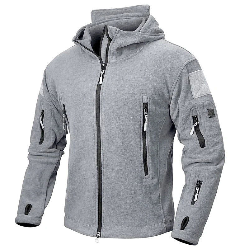 Trendige warme Herren Fashion-Jacke im taktischen Stil. Optimal als Winter- oder Übergangsjacke.