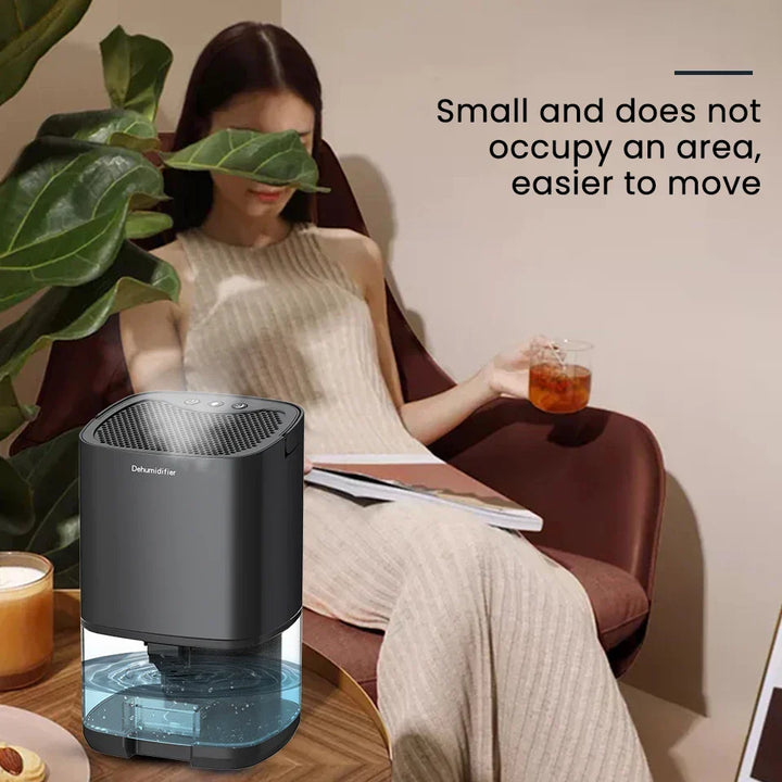 Aveline 1000ml Feuchtigkeitsentferner, weiß, mit Nachtlicht, ideal für Schlafzimmer & kleine Räume, sehr effizient.