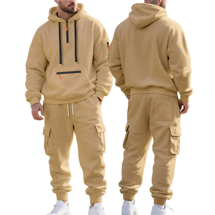 Danon Herren-Winterset: warmer Hoodie & passende Jogginghose. Perfekt als Freizeitkleidung oder Sportbekleidung.