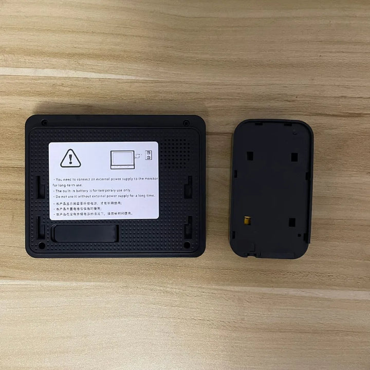 Kabellose Video-Gegensprechanlage mit 4,3" IPS-Screen & Nachtsicht. Zuverlässiges Sicherheitssystem für Ihr Zuhause.