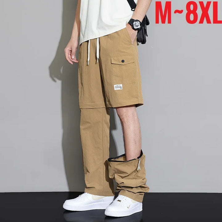 Leichte Herren Sommerhose mit Kordelzug, ideal für Freizeit & Reise. Bequem & atmungsaktiv.