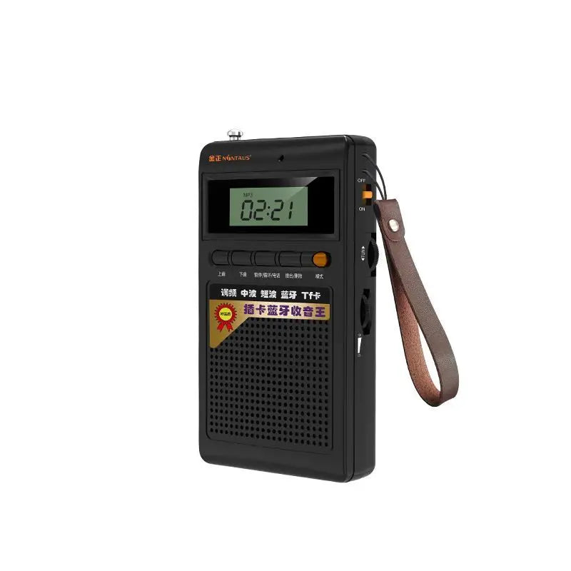 Robustes Outdoor Bluetooth Radio und MP3-Player; ideales Reiseradio mit starkem Empfang für FM, AM & SW Frequenzen.
