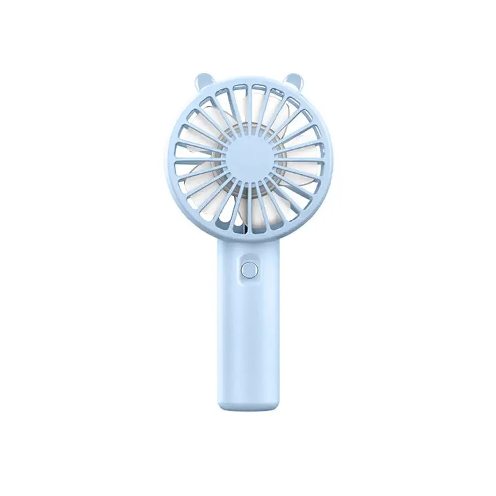 Kleiner USB-Ventilator zum Mitnehmen, 3 Leistungsstufen, gegen Sommerhitze und schwüle Tage.