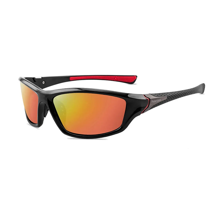 Komfortable Unisex Sonnenbrille mit polarisierten Gläsern & UV400 Schutz. Sicher unterwegs im Sommer.