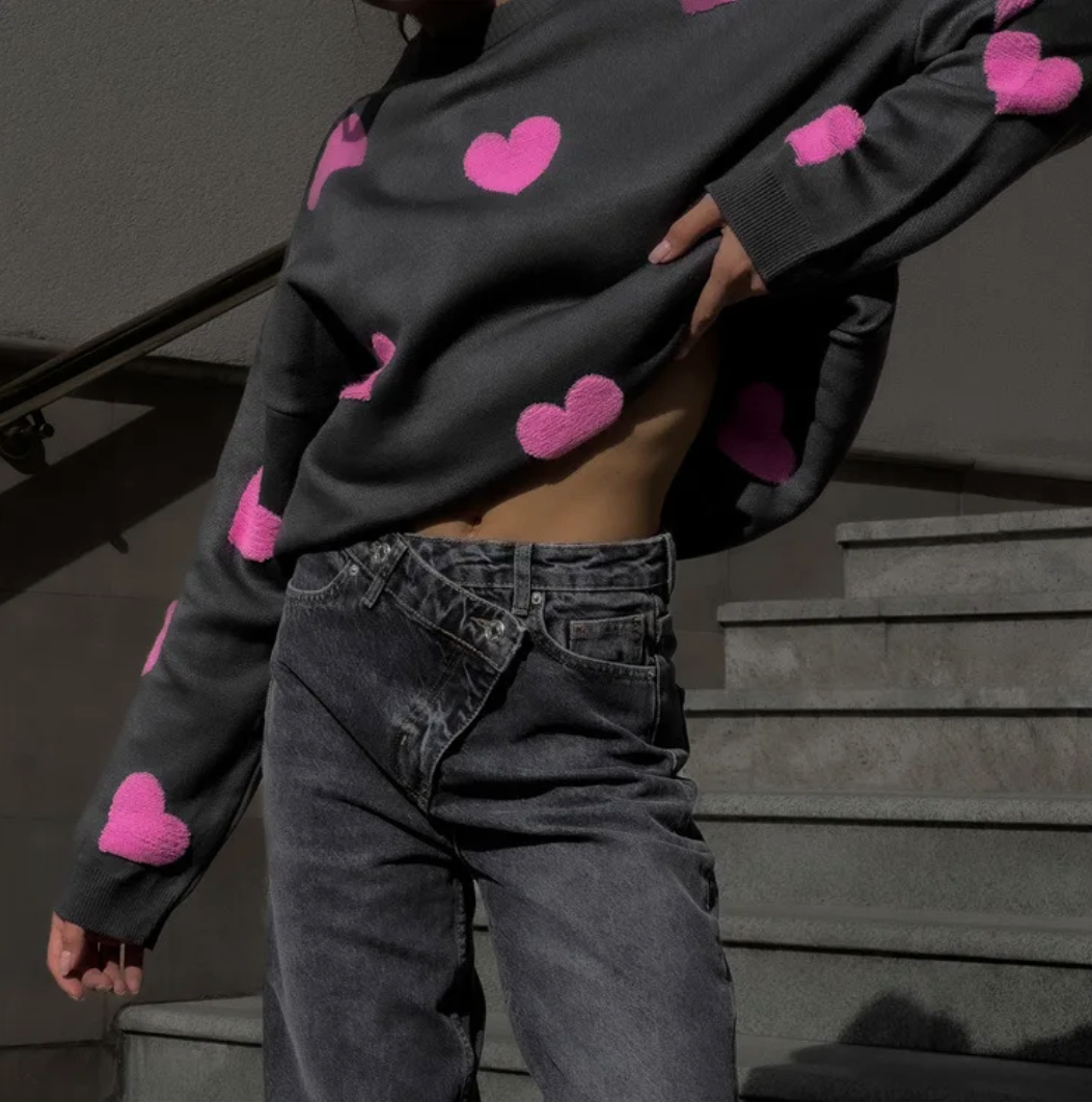 Kuscheliger Winterpullover für Damen, modisch & bequem, ideal für die Winter-Garderobe.