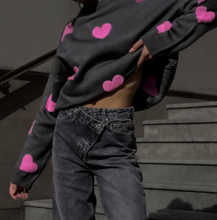 Kuscheliger Winterpullover für Damen, modisch & bequem, ideal für die Winter-Garderobe.