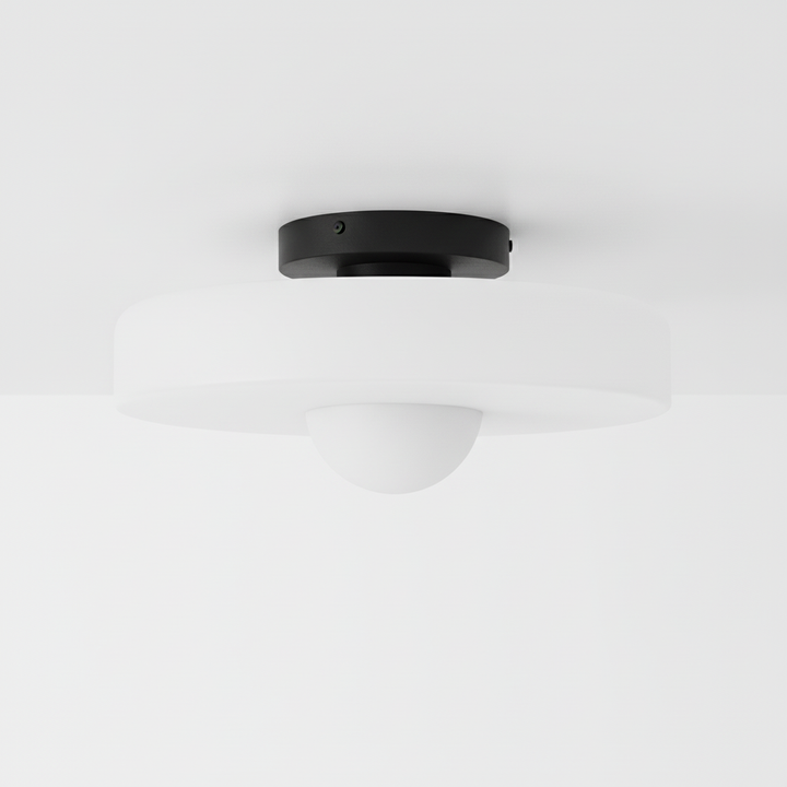 Vielseitige moderne Deckenleuchte für Wohnzimmer, Flur & Schlafzimmer; warmes LED-Licht.
