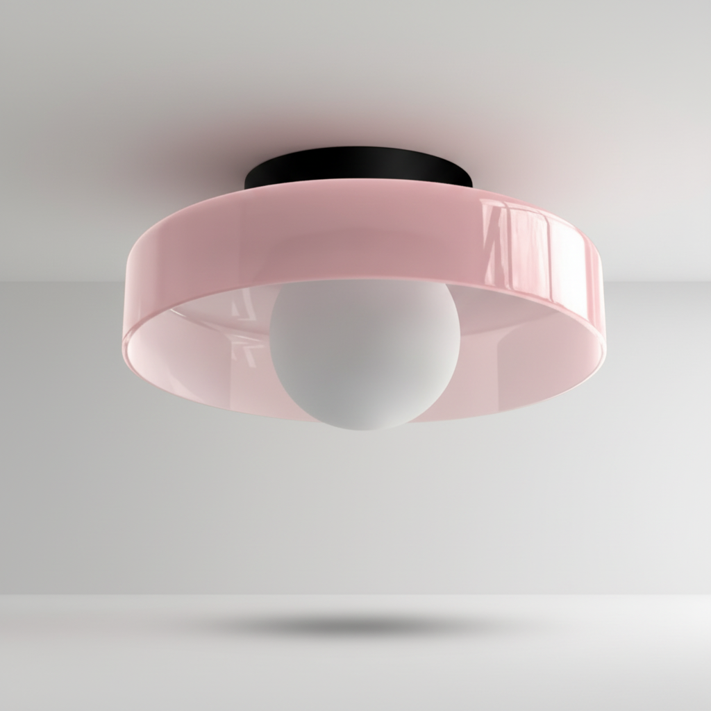 Design-Deckenlampe SphereGlow: modernes, elegantes Lichtelement für Wohn- und Schlafbereiche.
