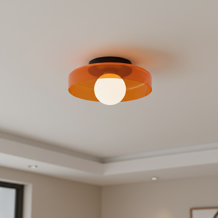 Moderne SphereGlow Deckenleuchte: elegantes Design & warmes Licht für stilvolle Innenbeleuchtung.