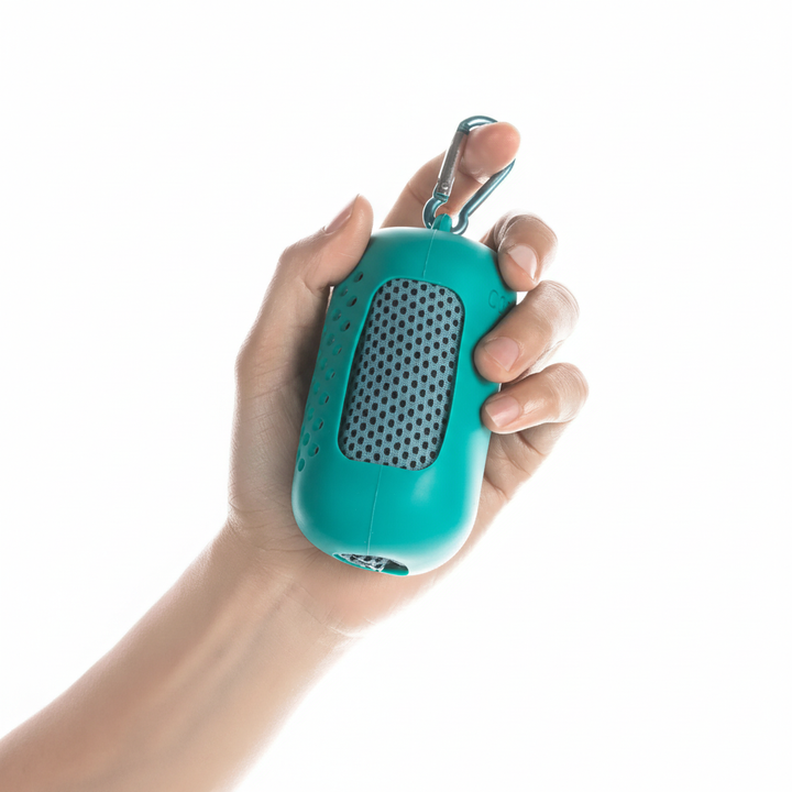 Pflegeleichtes Outdoor-Handtuch beim Camping, schnell trocken nach Gebrauch; ideal für alle Aktivitäten.
