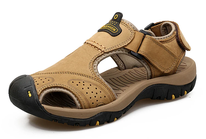 Komfortable Herren Outdoorsandalen: leicht, robust und mit rutschfester Sohle.