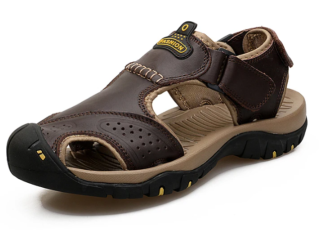 Leichte Herren Sommersandalen für den Alltag, mit komfortabler Passform und guter Dämpfung.