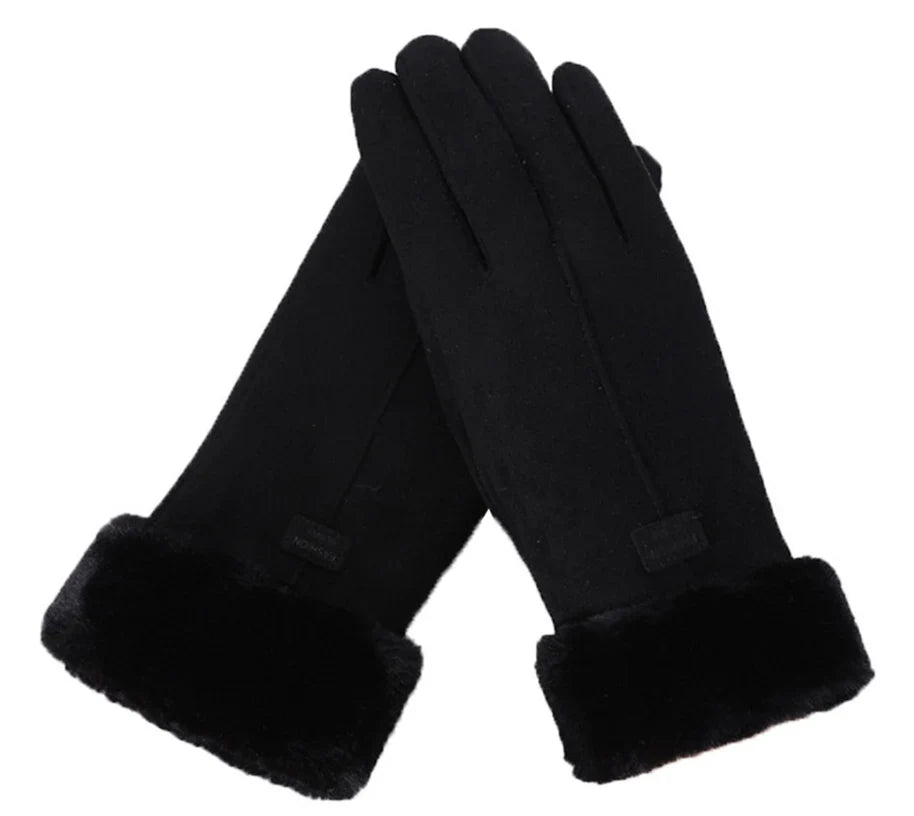 Premium Damen Winterhandschuhe, ultrasoft, wasserdicht, warm und mit Touchscreen-Funktion für Komfort.