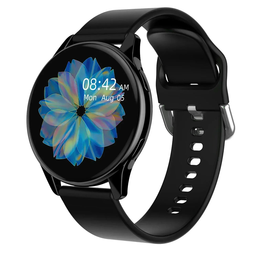 Vielseitige Damen Smartwatch, ganzjährig tragbar, kombiniert Eleganz mit Fitness-Tracking. Perfekt für Alltag und Sport.