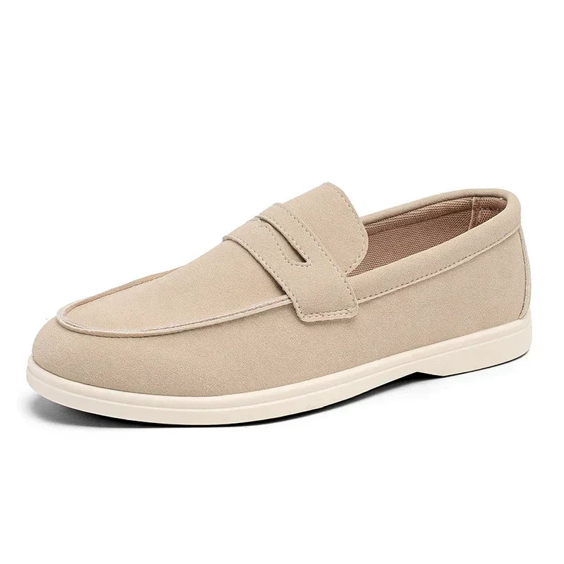 Stilvolle Herren Businessschuhe: bequeme, gepolsterte Loafer für Eleganz.