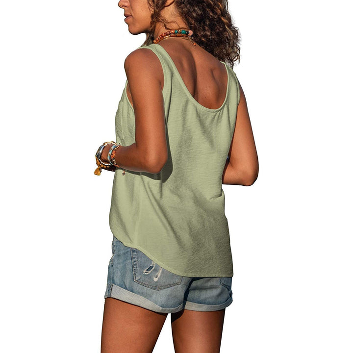 Damen Freizeittop, ärmellos & vielseitig. Tanktop mit schlichtem, elegantem Design für Casual.