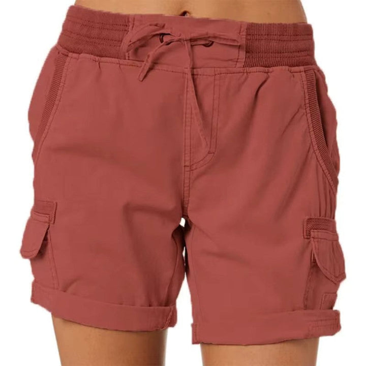 Super bequeme Damen Sommershorts, lässig geschnitten, mit Seitentaschen für entspannte Tage und Urlaub.