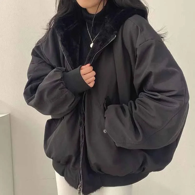 Damen Winterparka: Dicke, warme Winterjacke für kalte Tage, stilvoll und bequem, ideal für Freizeit.
