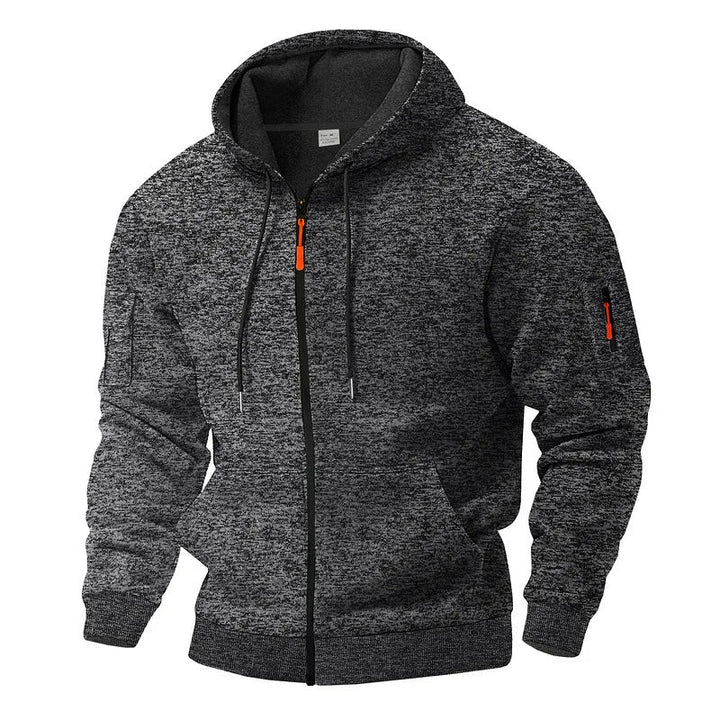Praktische Herrenjacke Kajetan mit Reißverschluss & nützlichen Taschen. Pflegeleichte Freizeitjacke für jeden Tag.