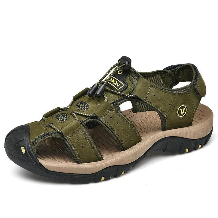 Komfortable Herren Orthopädische Sandalen für lange Spaziergänge & Alltag. Fördern Fußgesundheit mit ergonomischem Design.