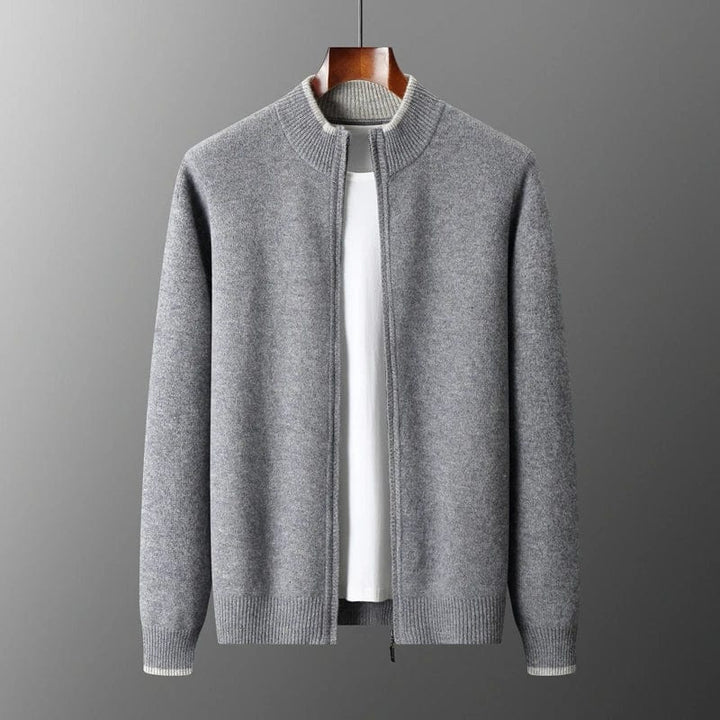 Zeitlose Herren Businessjacke in Dunkelgrau, ideal für den modernen Mann. Hochwertige Oberbekleidung.