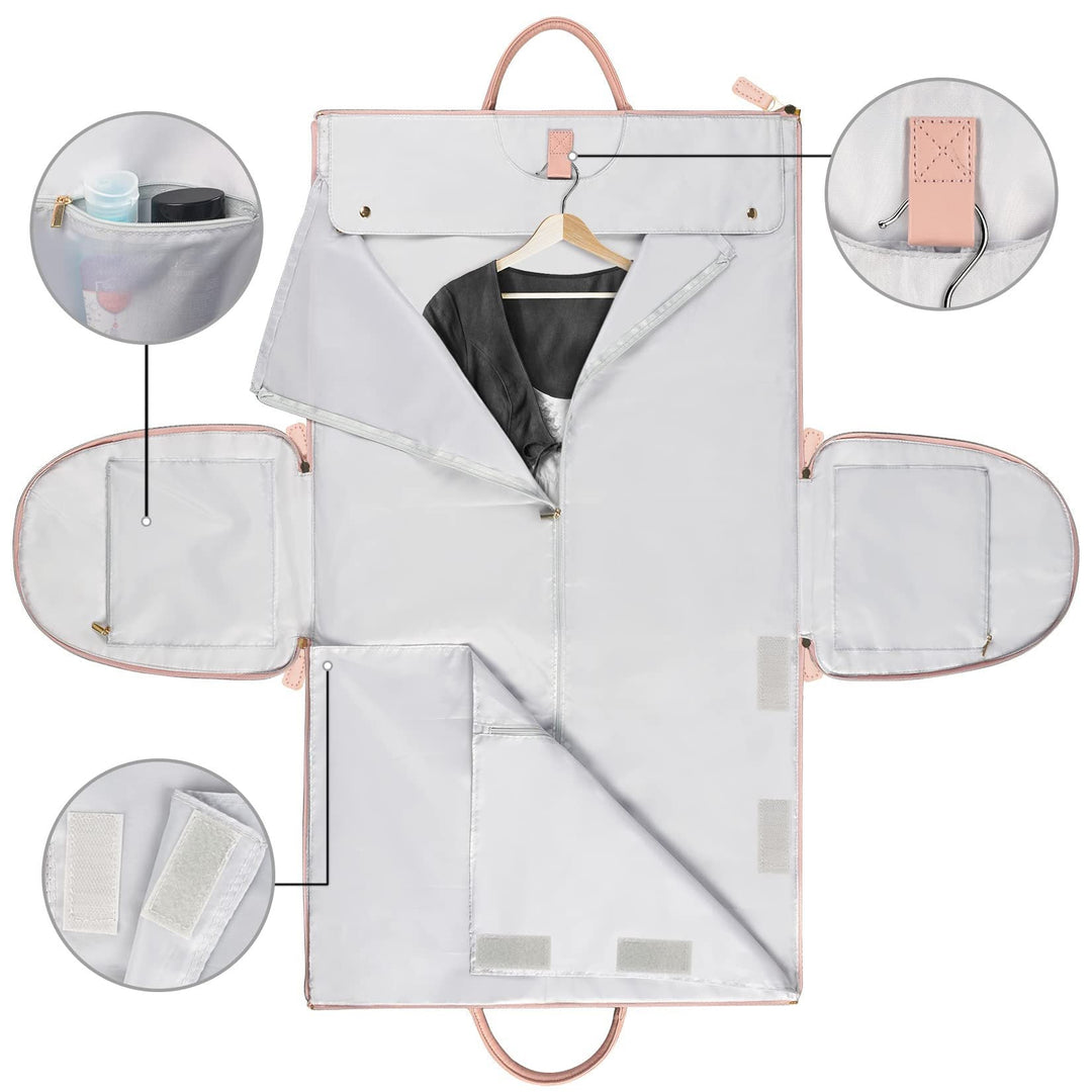 Stilvolle Anzugtasche, faltbar, schützt empfindliche Kleidung vor Staub, Falten & Beschädigungen. Perfekt für unterwegs.