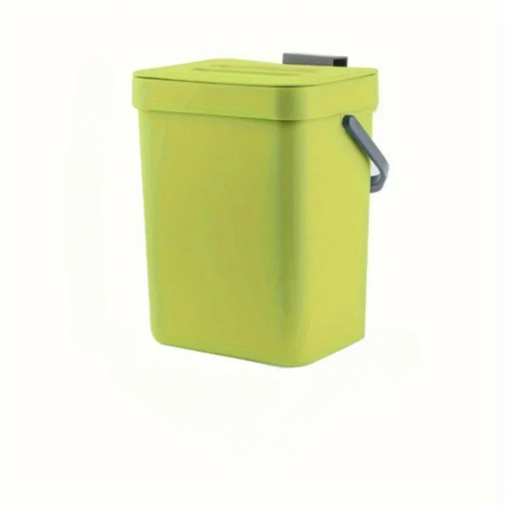 Vielseitige Nova Abfalltonne, 3L/5L, geruchsfrei & leiseschließend, als 1+1 GRATIS Set für Küche, Bad oder Büro.