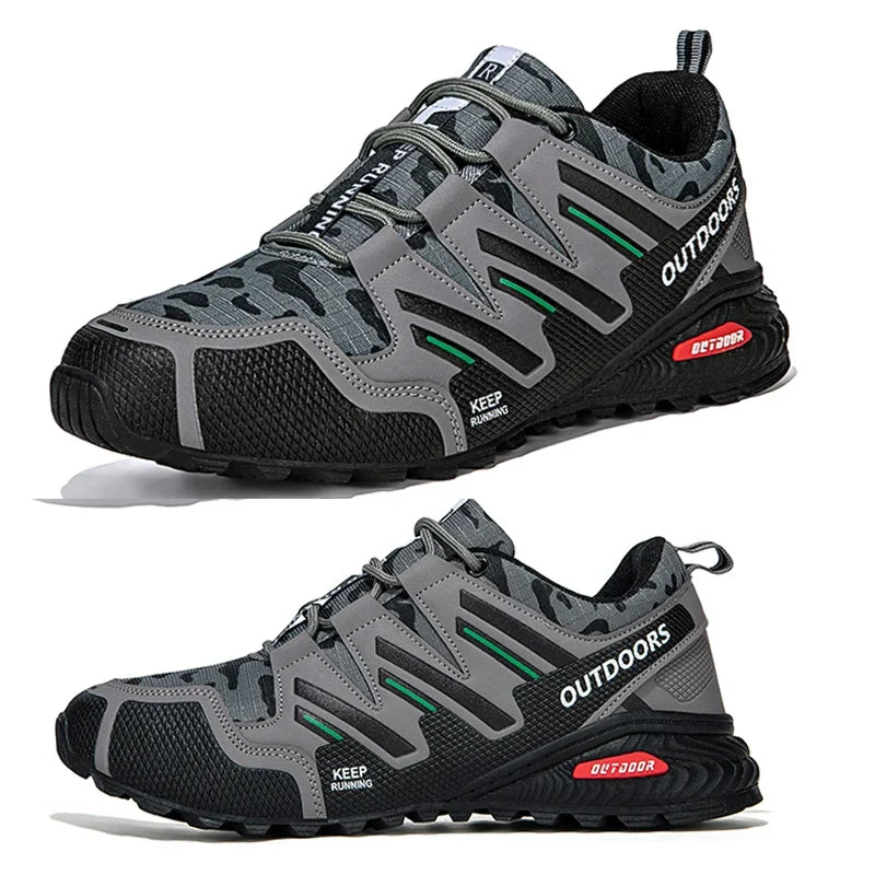 Sportliche Herren-Wanderschuhe. Wasserdichte Outdoor-Sneaker, ideal für jede Wetterlage & Training.