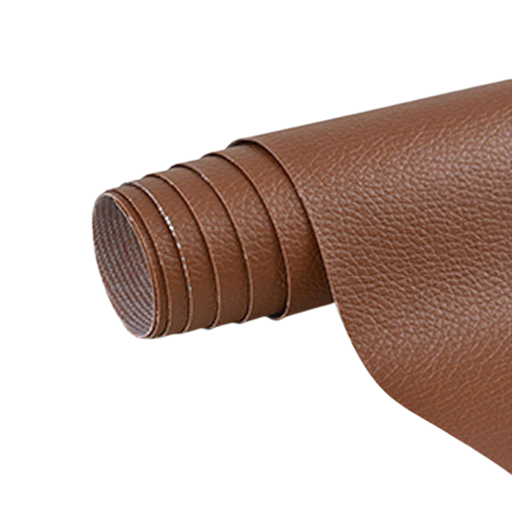Textilreparatur leicht gemacht: Selbstklebender Flicken für Leder, Kunstleder und mehr.