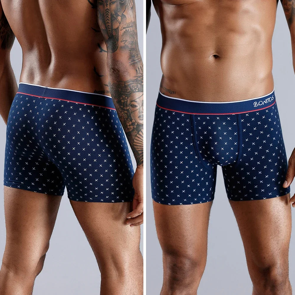 Bequeme Herren Unterhosen, 4er Pack, ideal für den täglichen Komfort.