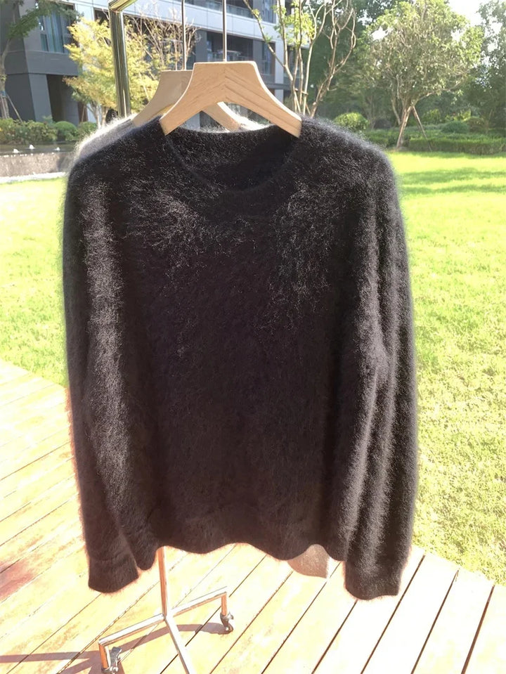 Stylischer Kuschelpullover für Damen im Oversize-Look, für Herbst/Winter.