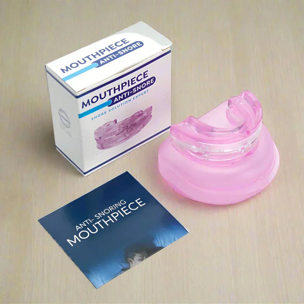 Ergonomischer Unisex Anti-Schnarch-Mundschutz für angenehmen Tragekomfort und erholsame Nachtruhe.