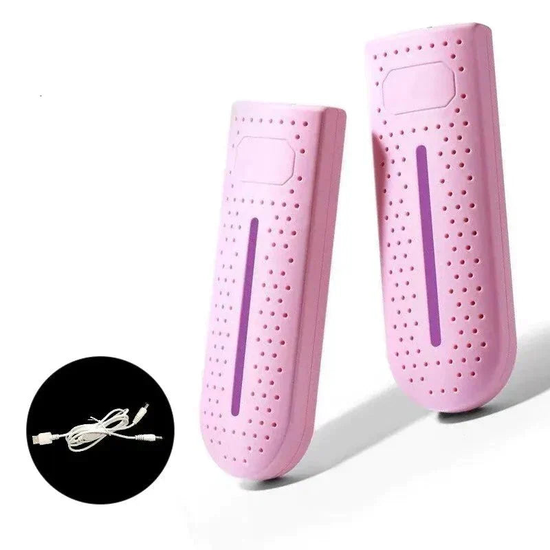 Einfach zu bedienender UV-Schuh-Trockner, hält Sportschuhe hygienisch, trocken und geruchsfrei.