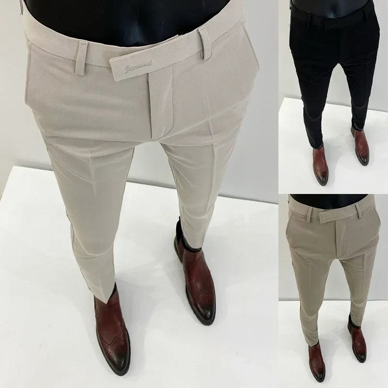 Stilvolle Business Anzughose für Herren, die Eleganz und Komfort im Büro vereint.