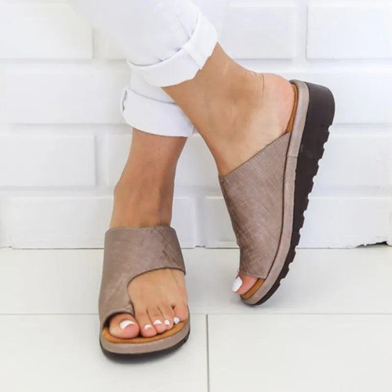Bequeme Damen Orthopädische Sandalen, Sommerschuhe bieten maximalen Gehkomfort und Stil.
